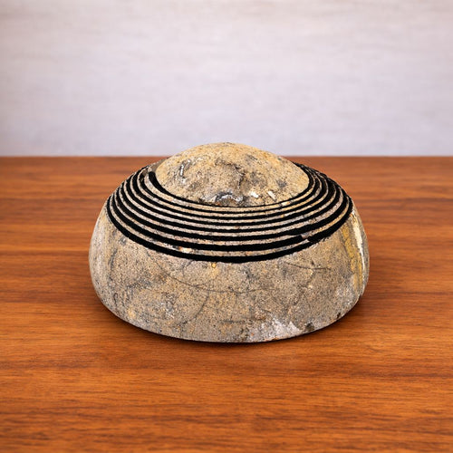 Bowls em Pedras Naturais com Acabamento Dourado